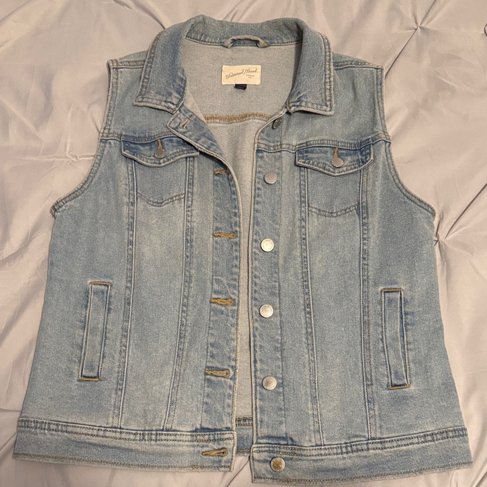 Universal Thread Light Blue Denim Vest
